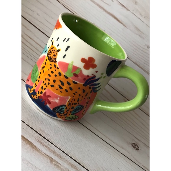 Jungle Bloom Collection Ceramic Mug  16 oz - Picture 3 of 7